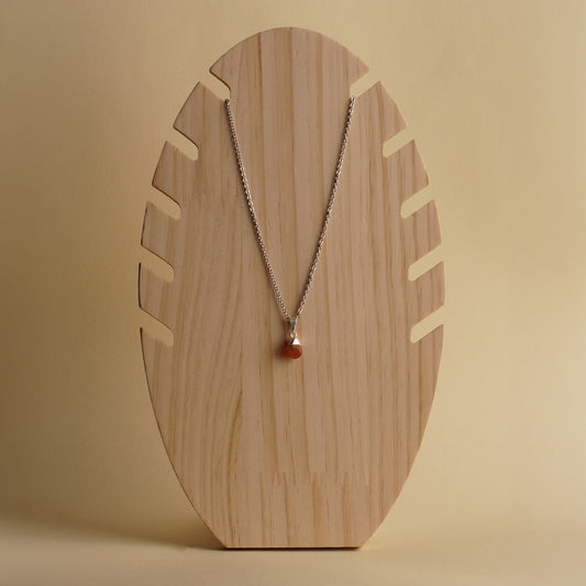 Carnelian Drop Necklace