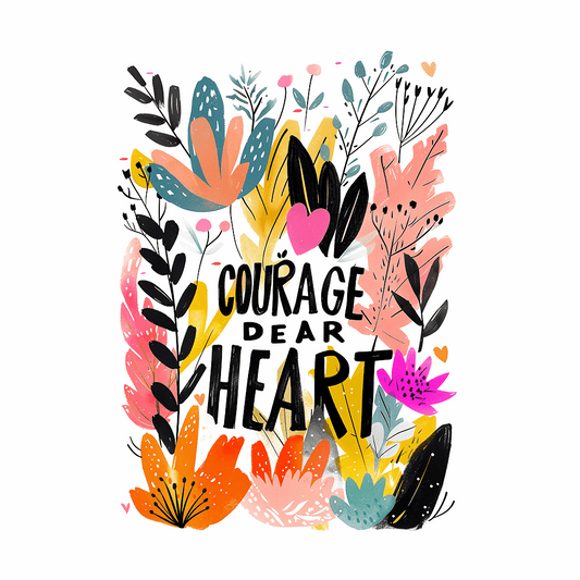 Courage Dear Heart - Classic Unisex T-Shirt
