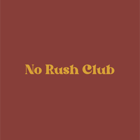 No Rush Club – Vintage Corduroy Cap