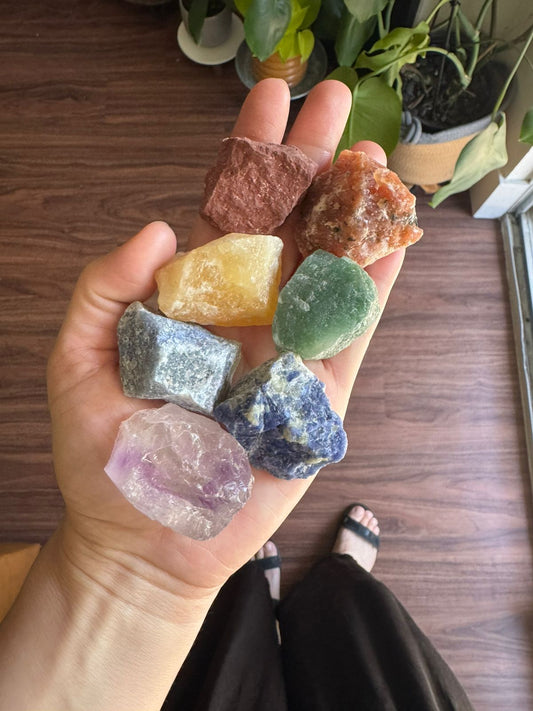 Seven Chakras Crystal Kit