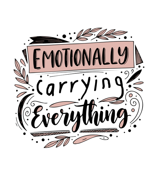 Emotionally Carrying Everything – Eco Tote Bag