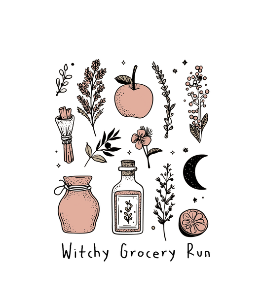 Witchy Grocery Run – Eco Tote Bag