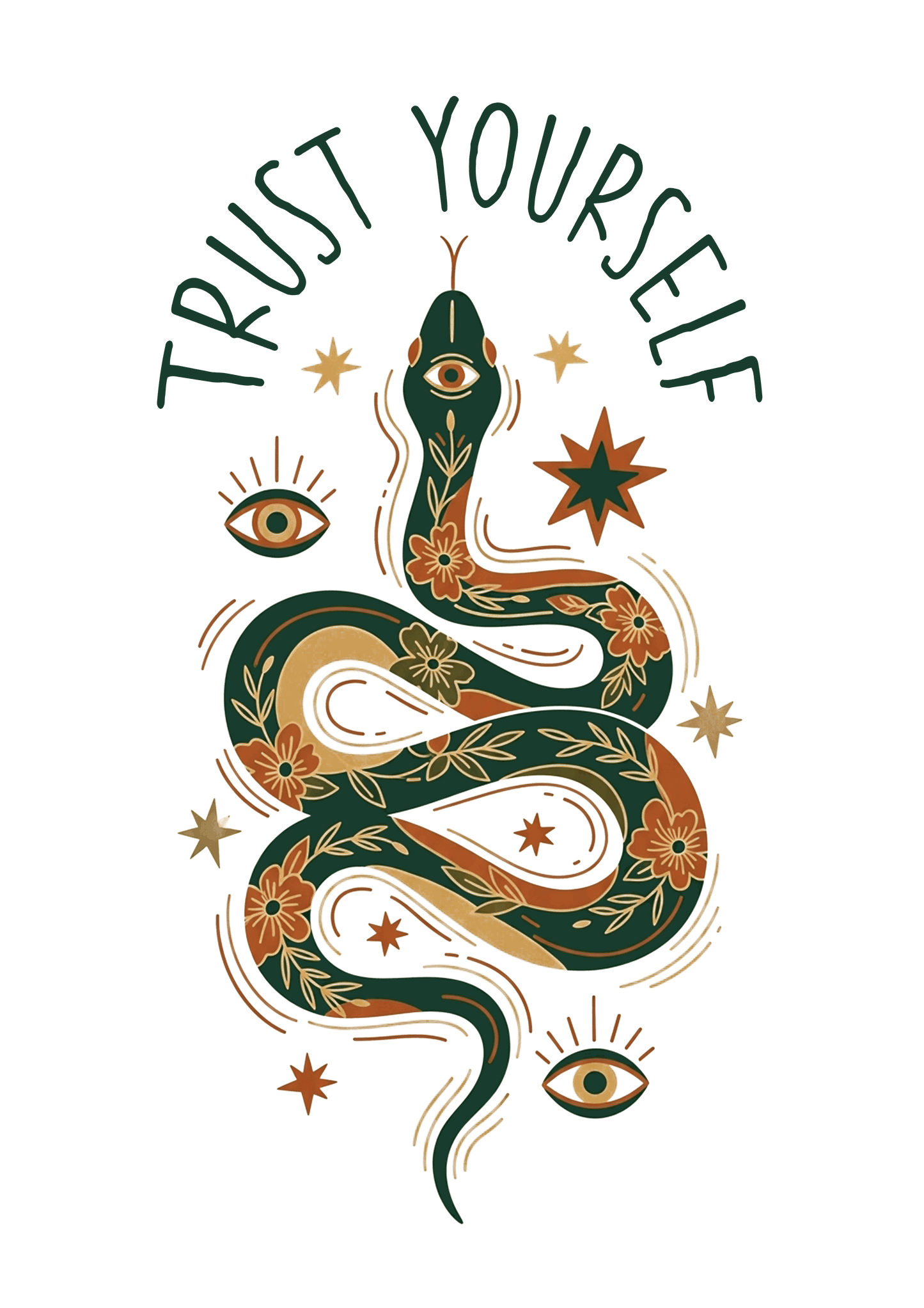 Trust Yourself - Oversized T-Shirt