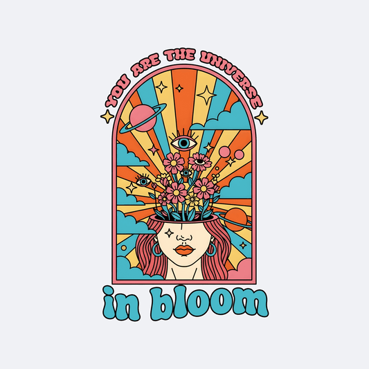 You Are The Universe In Bloom - Unisex Premium Sweatshirt