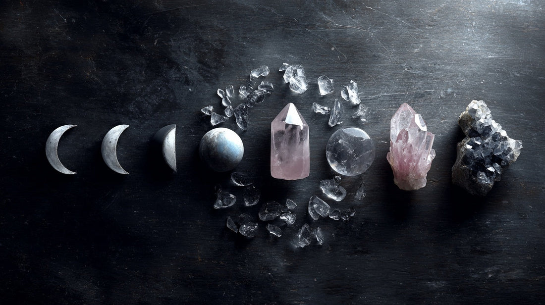 Timing Crystals with Moon Phases and Planetary Transits — Practical Ritual Guide