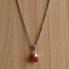 Carnelian Drop Necklace