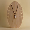 Golden White Selenite Necklace Cuban Chain