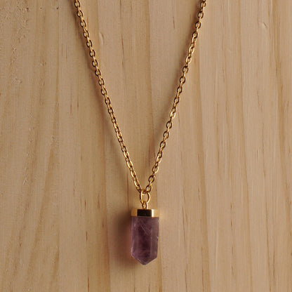 Amethyst Point Necklace