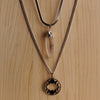 Clear Quartz Double Necklace
