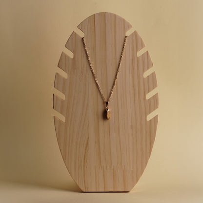 Tiger’s Eye Drop Necklace