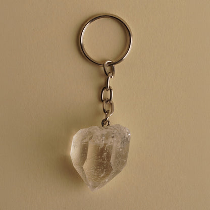 Clear Quartz Keychain - Master Healer