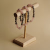 Dalmatian Jasper & Rose Quartz Bracelet