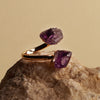 Amethyst Dual Ring