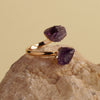 Amethyst Dual Ring