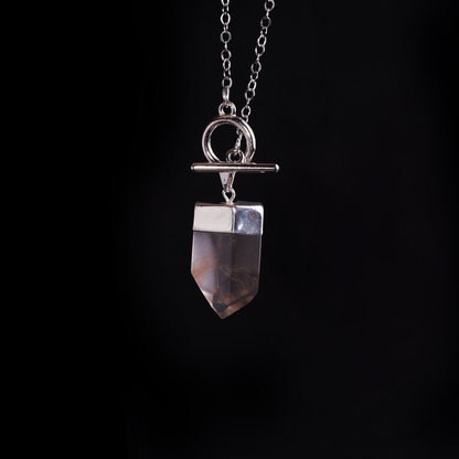 Amphibole Quartz Necklace