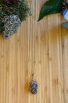 7 Chakras Cage Necklace & Sterling Silver