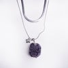 Amethyst Star Pendant Necklace product photo