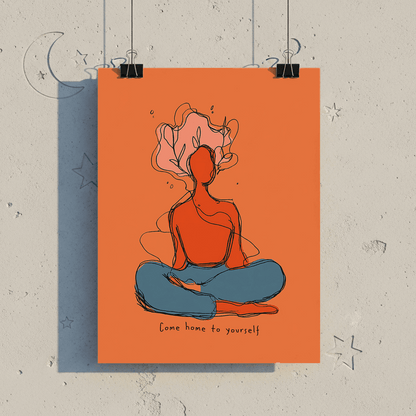 Come Home to Yourself – Art Print