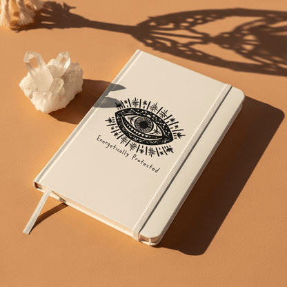 Energetically Protected – Hardcover Bound Notebook