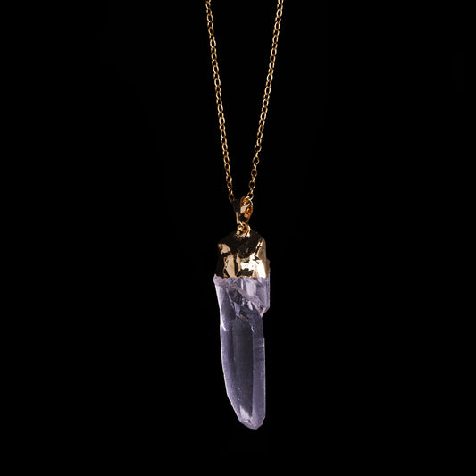 Bohemian Quartz Crystal Necklace product photo
