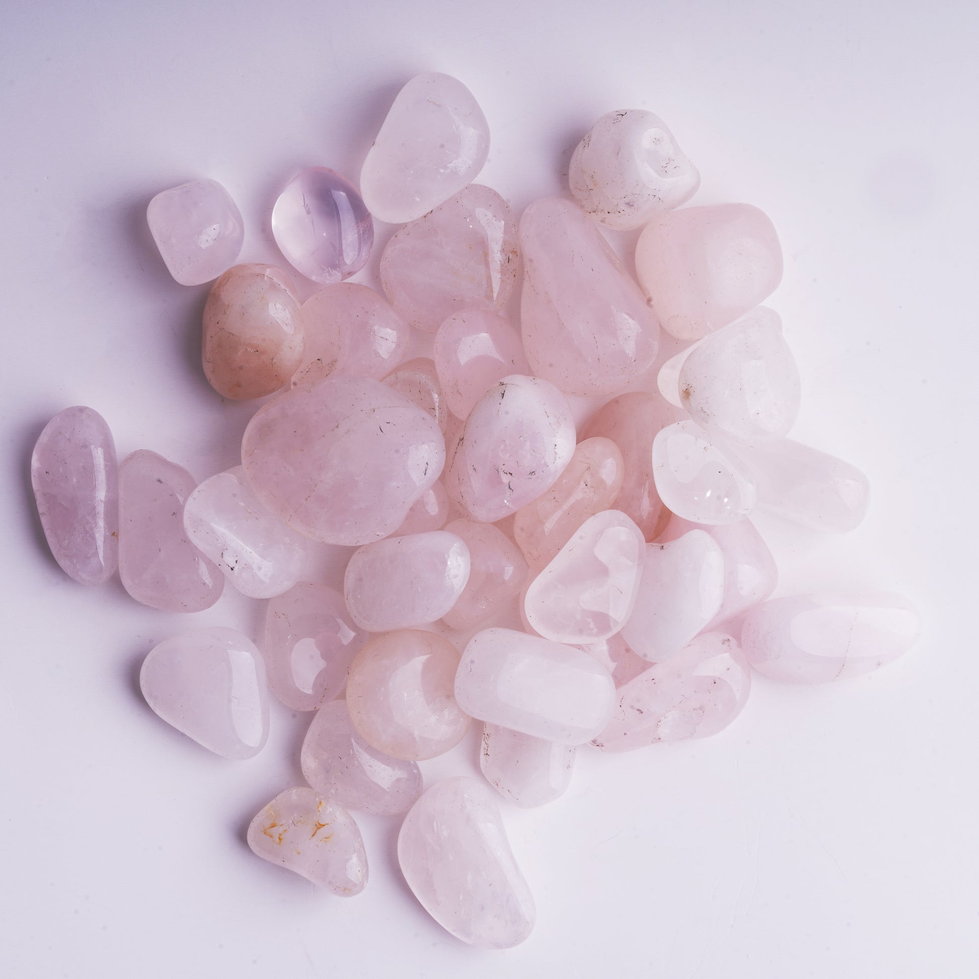 Radiant Rose Quartz Healing Stones product photo