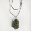 Labradorite Hexagon Statement Necklace product photo