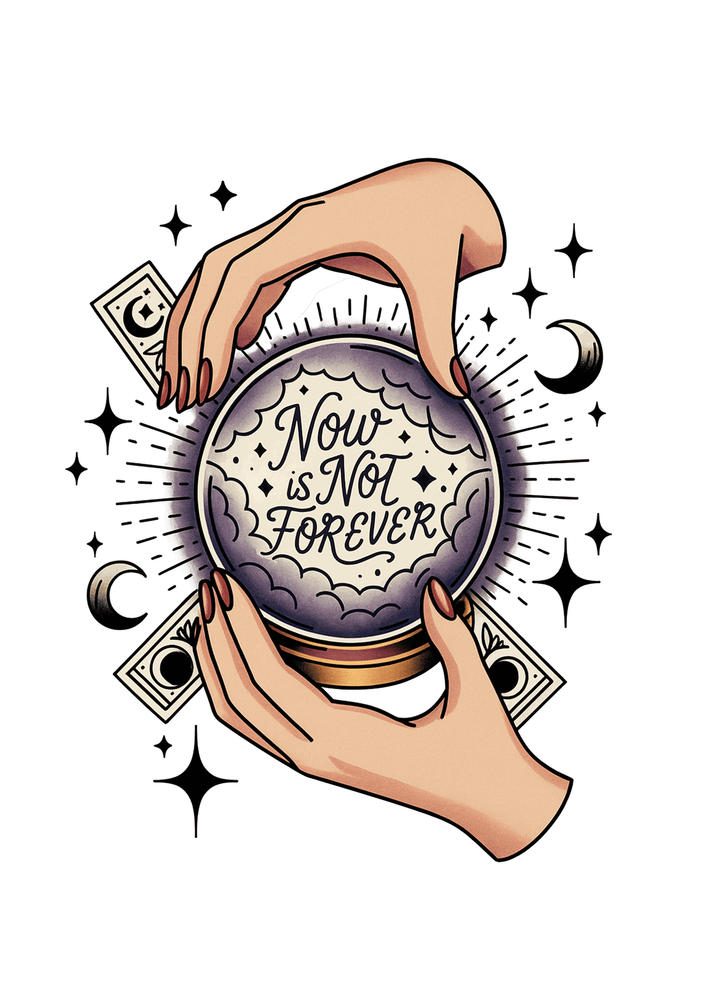 Now Is Not Forever – White Glossy Mug