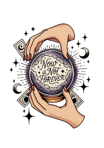 Now Is Not Forever – White Glossy Mug