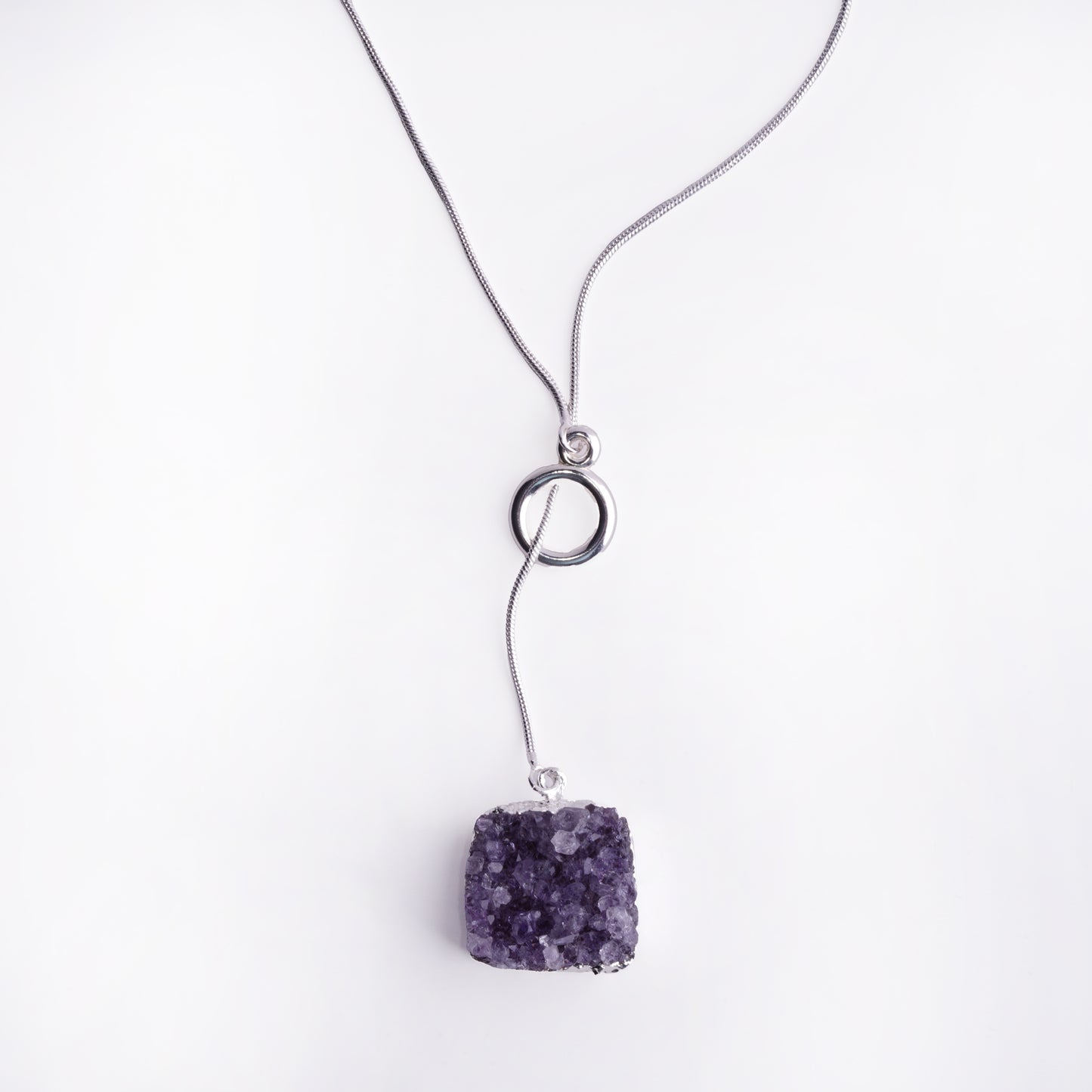 Amethyst Serenity Necklace product photo