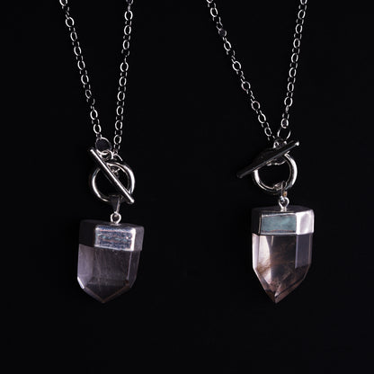 Mystic Quartz Crystal Necklace product photo