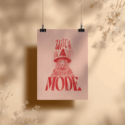 Witch in Soft Mode – Art Print