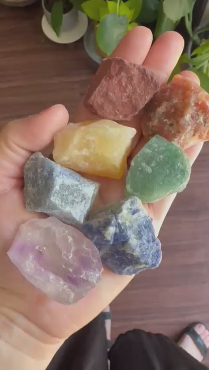 Seven Chakras Crystal Kit