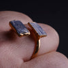 Elegant Blue Kyanite Open Ring product photo