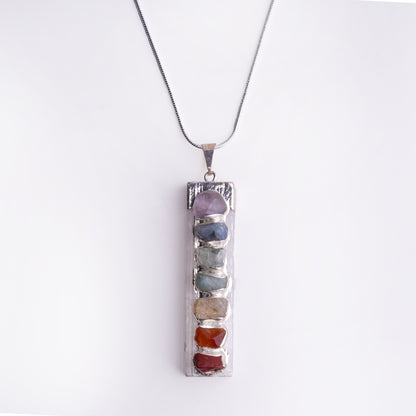 Chakra Healing Stone Necklace product photo
