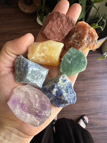 Seven Chakras Crystal Kit