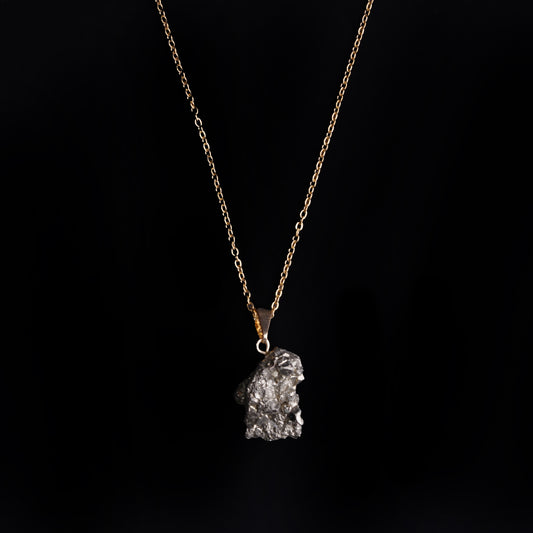 Pyrite Raw Crystal Necklace product photo