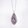 Elegant Agate Slice Necklace product photo