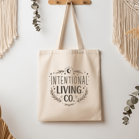 Intentional Living Co. – Eco Tote Bag