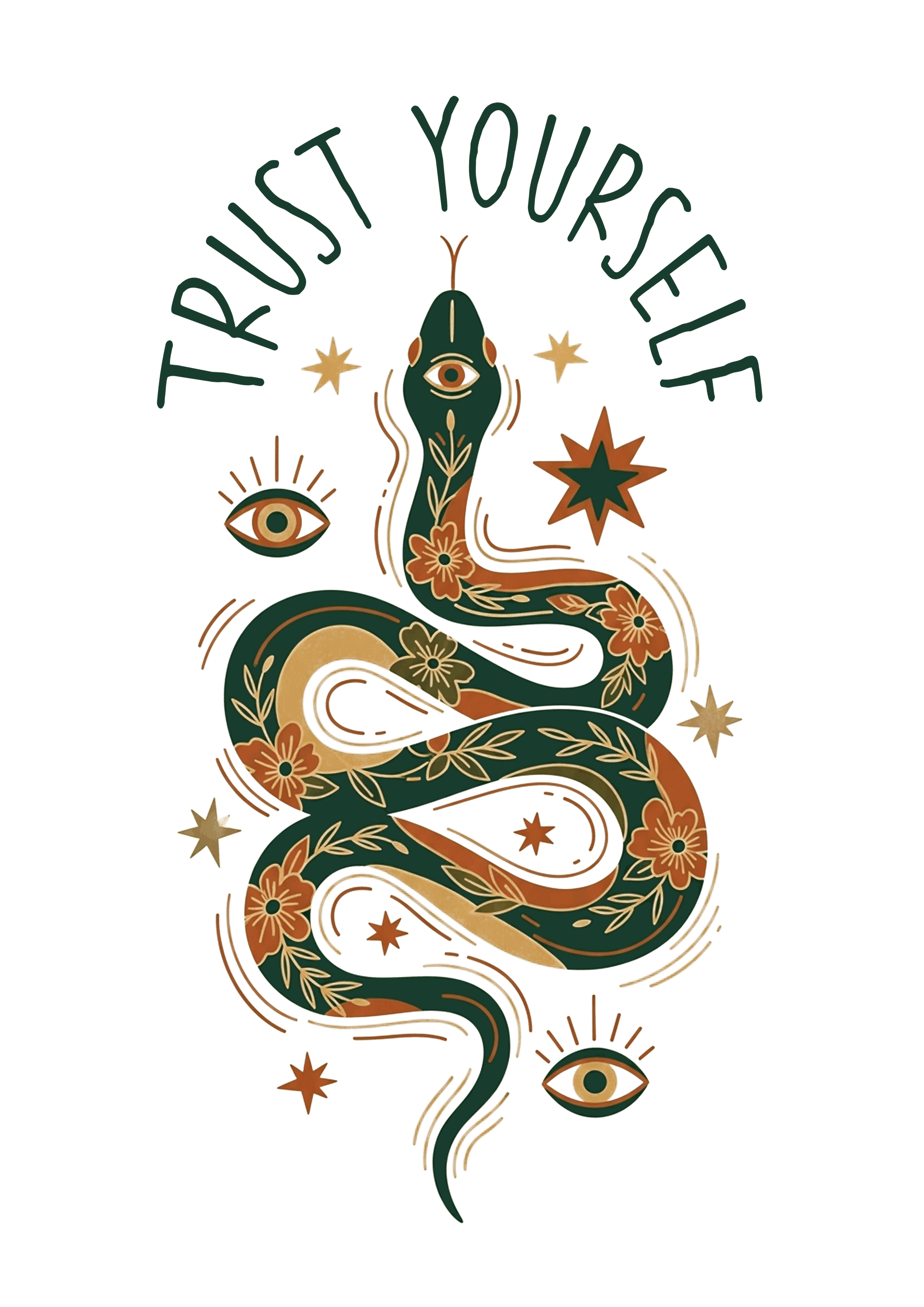 Trust Yourself - Oversized T-Shirt