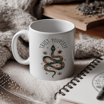 Trust Yourself – White Glossy Mug