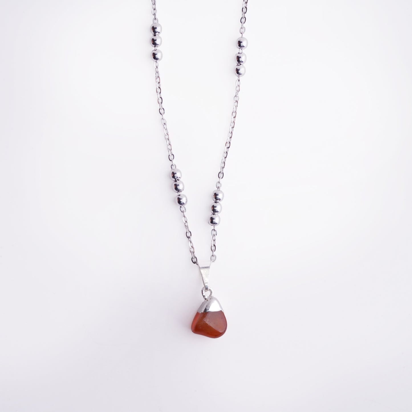 Elegant Carnelian Pendant Necklace product photo