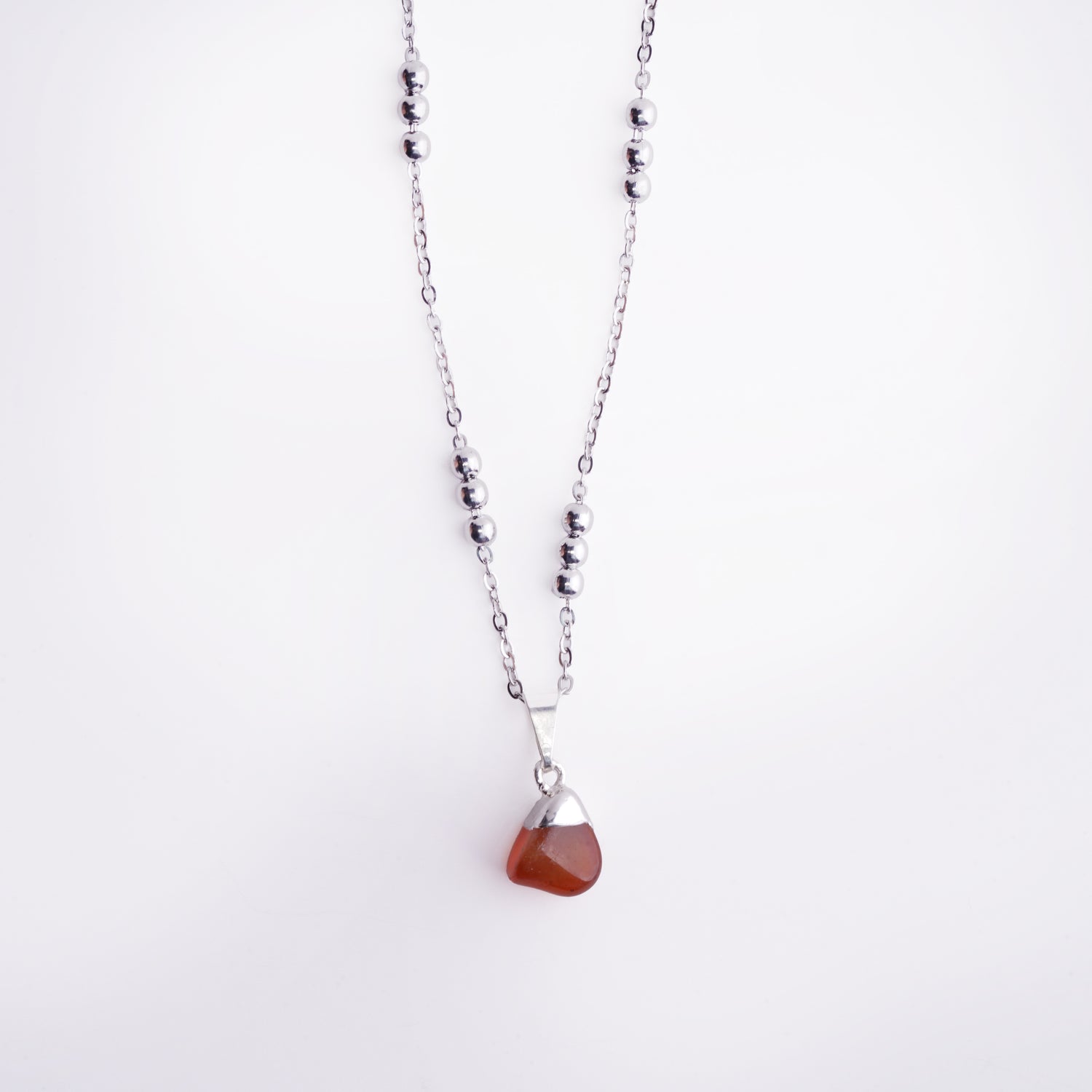 Elegant Carnelian Pendant Necklace product photo