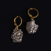 Pyrite Crystal Healing Earrings product photo