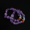 Amethyst & Rainbow Chakra Bracelet product photo