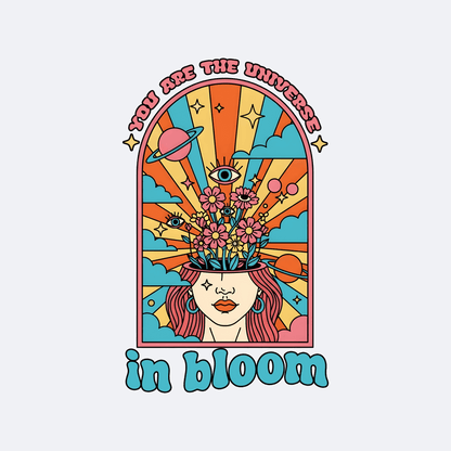 You Are The Universe In Bloom - Unisex Premium Sweatshirt