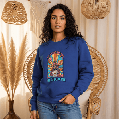 You Are The Universe In Bloom - Unisex Premium Sweatshirt