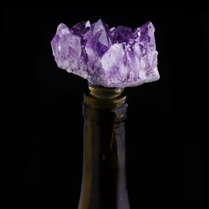 Amethyst Wine Bottle Stopper product photo